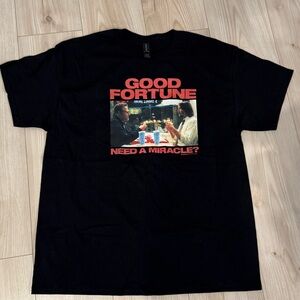 Good Fortune Keanu Reeves & Seth Rogan T-Shirt NEW Size XL